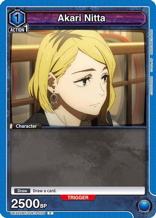 Akari Nitta (UEX02BT/JJK-3-020) - UEX02BT Jujutsu Kaisen Vol2