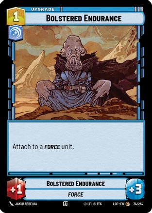 Bolstered Endurance (74/264) (74/264) [Legends of the Force] - Fantasy Flight Games - Card Brawlers | Quebec | Canada |