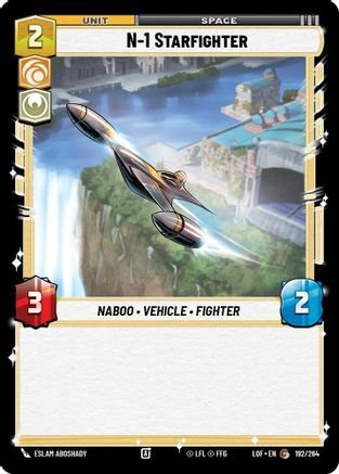 N-1 Starfighter (192/264) (192/264) [Legends of the Force] - Fantasy Flight Games - Card Brawlers | Quebec | Canada |