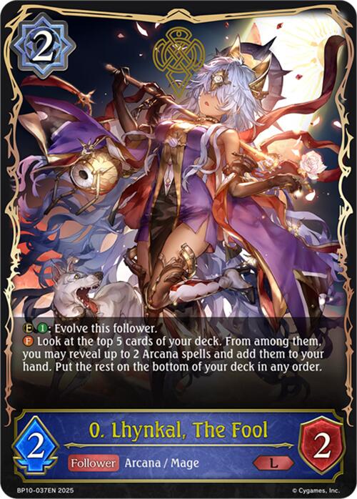0. Lhynkal, The Fool (BP10-037EN) [Gods of the Arcana] - Bushiroad - Card Brawlers | Quebec | Canada |