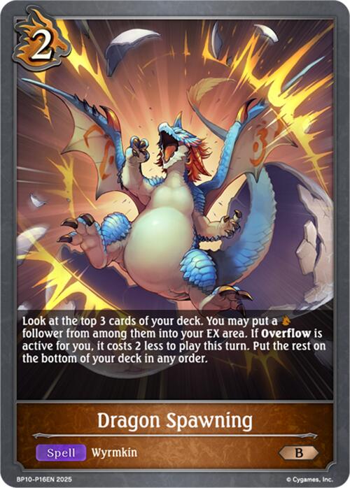 Dragon Spawning - P16 (Foil) (BP10-P16EN) [Gods of the Arcana] - Bushiroad - Card Brawlers | Quebec | Canada |