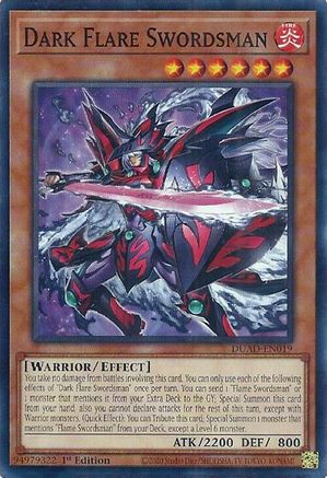 Dark Flare Swordsman [DUAD-EN019] Common - Yu-Gi-Oh! - Card Brawlers | Quebec | Canada |