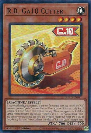 R.B. Ga10 Cutter [DUAD-EN091] Super Rare - Yu-Gi-Oh! - Card Brawlers | Quebec | Canada |