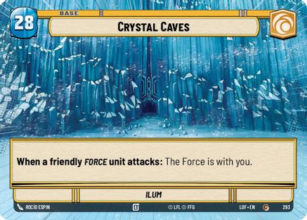 Crystal Caves // Shield (293 // T05) (Hyperspace) (293 // T02) [Legends of the Force] - Fantasy Flight Games - Card Brawlers | Quebec | Canada |