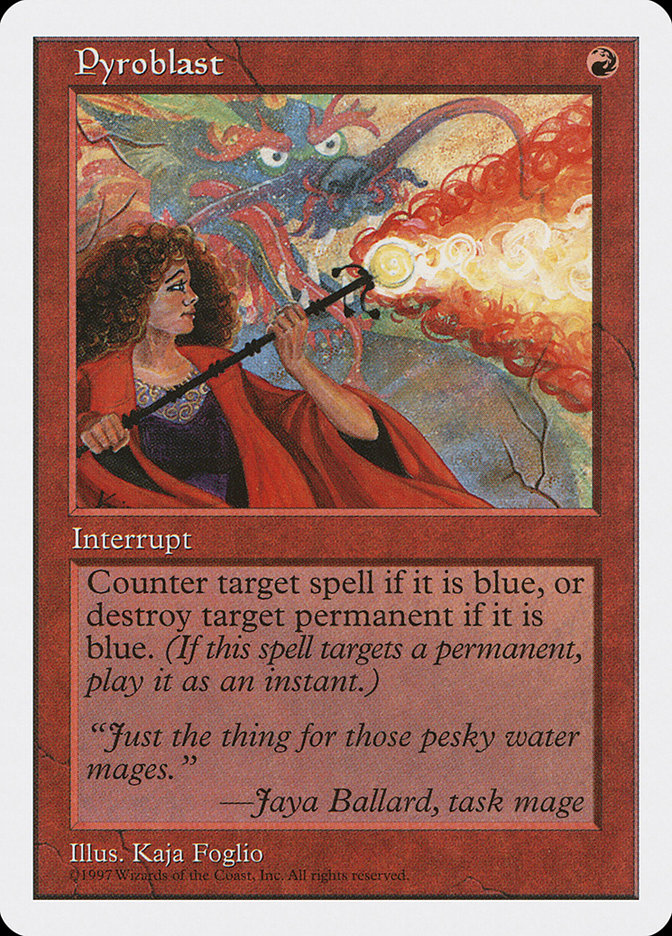 Pyroblast [Fifth Edition] - Magic: The Gathering - Card Brawlers | Quebec | Canada |