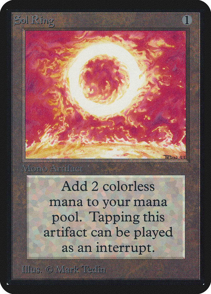 Sol Ring [Alpha Edition] - Magic: The Gathering - Card Brawlers | Quebec | Canada |