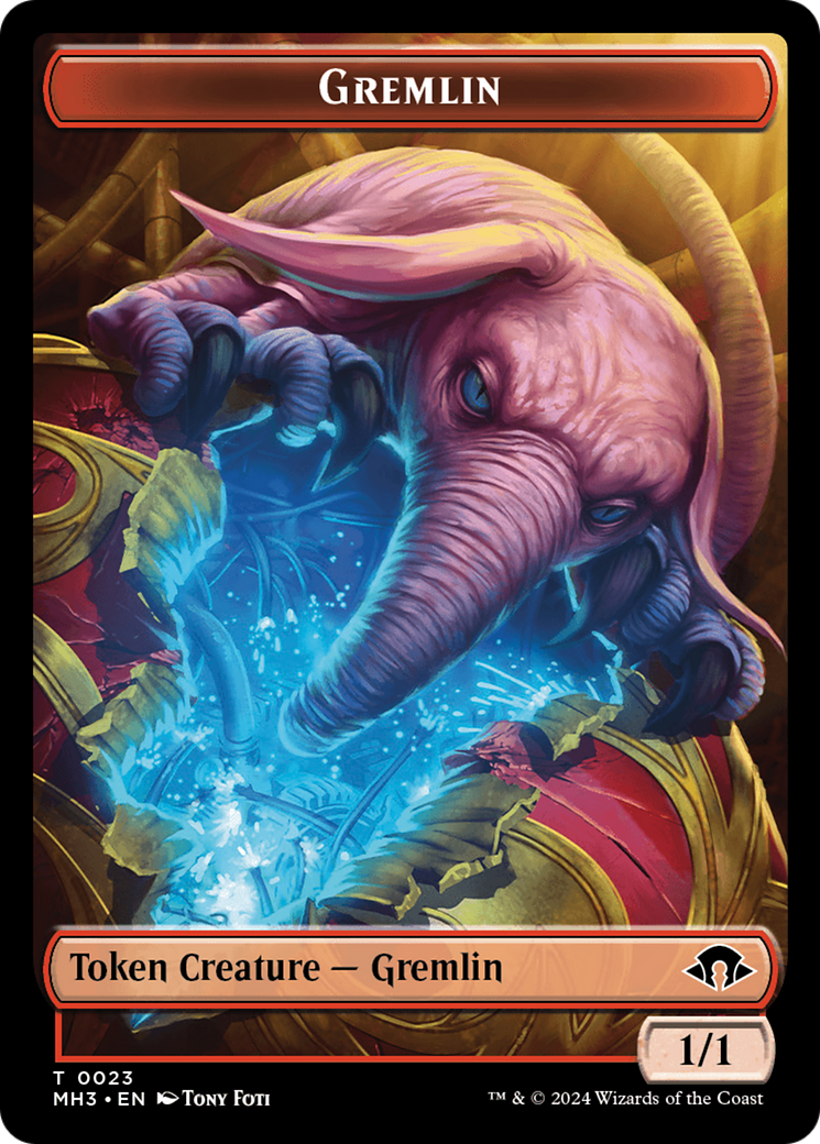 Copy // Gremlin Double-Sided Token [Modern Horizons 3 Tokens] - Magic: The Gathering - Card Brawlers | Quebec | Canada |