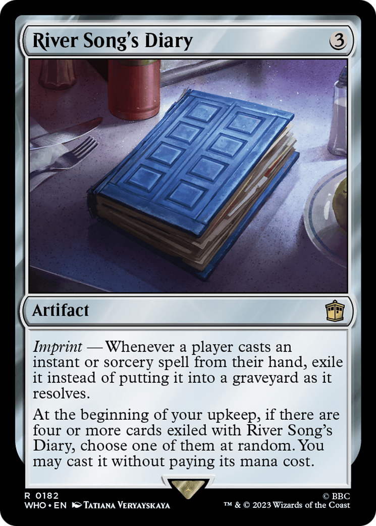 River Song's Diary [Doctor Who] - Magic: The Gathering - Card Brawlers | Quebec | Canada |