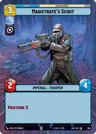 Magistrate's Scout (296) (Hyperspace) (296) [Legends of the Force] - Fantasy Flight Games - Card Brawlers | Quebec | Canada |