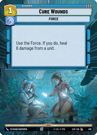 Cure Wounds (339) (Hyperspace) (339) [Legends of the Force] - Fantasy Flight Games - Card Brawlers | Quebec | Canada |