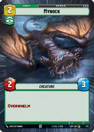 Mynock (373) (Hyperspace) (373) [Legends of the Force] - Fantasy Flight Games - Card Brawlers | Quebec | Canada |