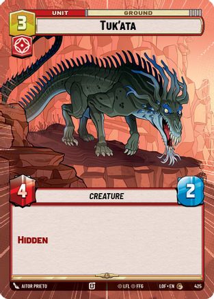 Tuk'ata (425) (Hyperspace) (425) [Legends of the Force] - Fantasy Flight Games - Card Brawlers | Quebec | Canada |