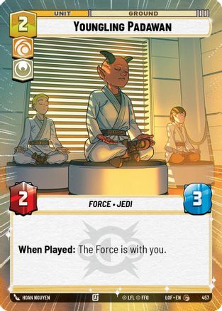 Youngling Padawan (457) (Hyperspace) (457) [Legends of the Force] - Fantasy Flight Games - Card Brawlers | Quebec | Canada |