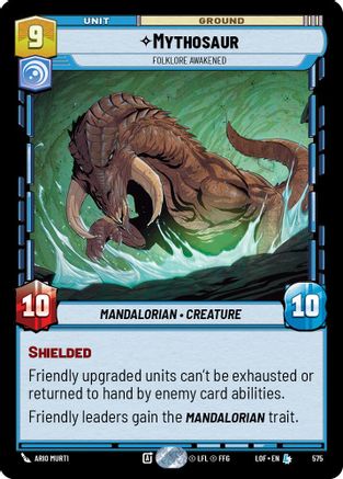 Mythosaur - Folklore Awakened (575) (Foil) (575) [Legends of the Force] - Fantasy Flight Games - Card Brawlers | Quebec | Canada |