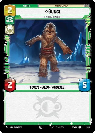 Gungi - Finding Himself (595) (Foil) (595) [Legends of the Force] - Fantasy Flight Games - Card Brawlers | Quebec | Canada |