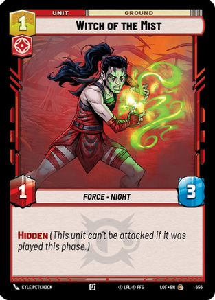 Witch of the Mist (656) (Foil) (656) [Legends of the Force] - Fantasy Flight Games - Card Brawlers | Quebec | Canada |