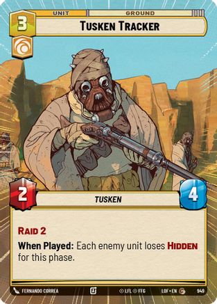 Tusken Tracker (949) (Hyperspace Foil) (949) [Legends of the Force] - Fantasy Flight Games - Card Brawlers | Quebec | Canada |