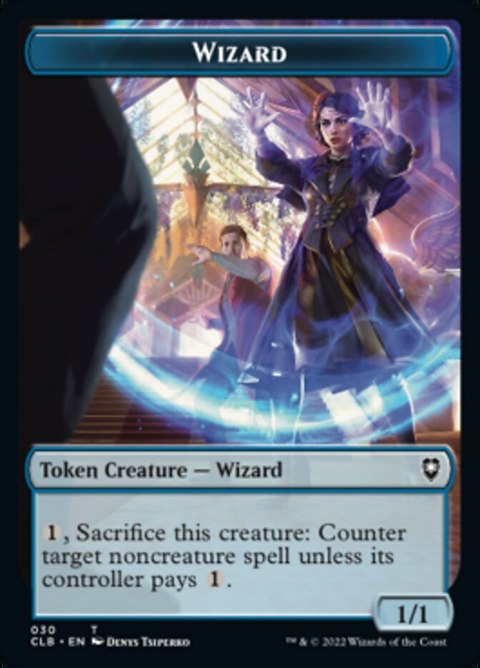 Kor Warrior // Wizard Double-Sided Token [Commander Legends: Battle for Baldur's Gate Tokens] - Magic: The Gathering - Card Brawlers | Quebec | Canada |