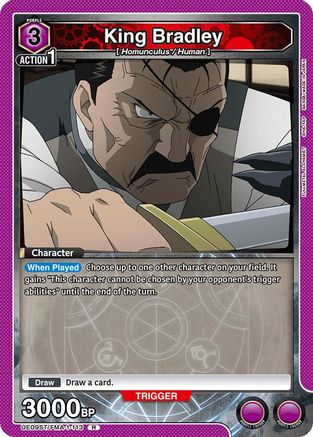 King Bradley (UE09ST/FMA-1-113) - UE09ST FULLMETAL ALCHEMIST Starter Deck