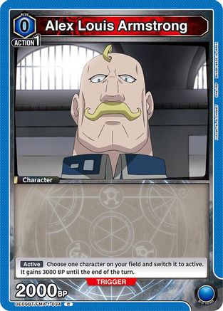 Alex Louis Armstrong (034) (UE09BT/FMA-1-034) - UE09BT FULLMETAL ALCHEMIST
