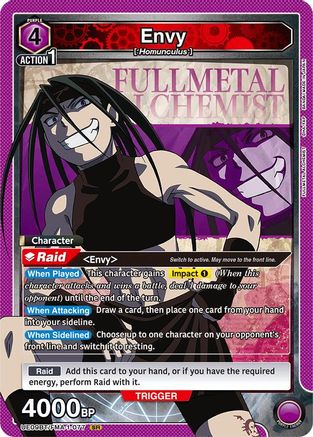 Envy (077) (UE09BT/FMA-1-077) - UE09BT FULLMETAL ALCHEMIST Foil