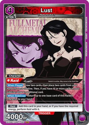 Lust (090) (UE09BT/FMA-1-090) - UE09BT FULLMETAL ALCHEMIST Foil