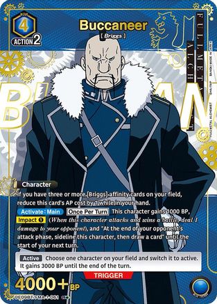 Buccaneer (R*) (UE09BT/FMA-1-061) - UE09BT FULLMETAL ALCHEMIST Foil