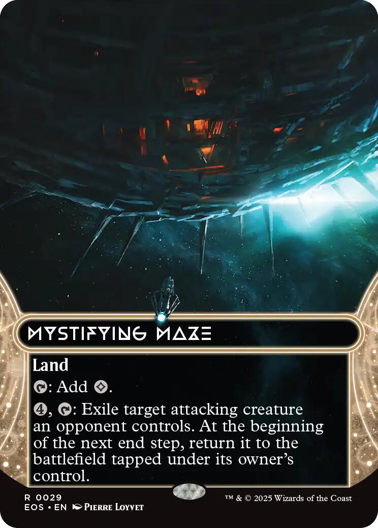 Mystifying Maze (0029) (Borderless) [Edge of Eternities: Stellar Sights] - Magic: The Gathering - Card Brawlers | Quebec | Canada |