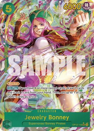 Jewelry Bonney (118) (Alternate Art) (OP12-118) - Legacy of the Master Foil