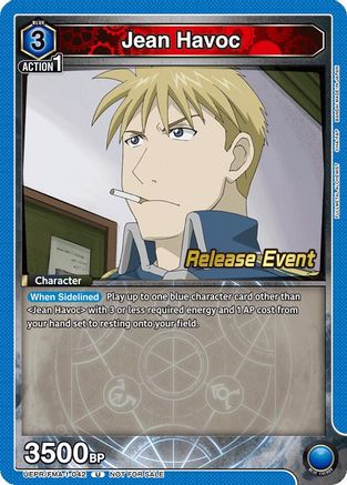 Jean Havoc (UE09BT/FMA-1-042) - UE09BT FULLMETAL ALCHEMIST Release Event Cards