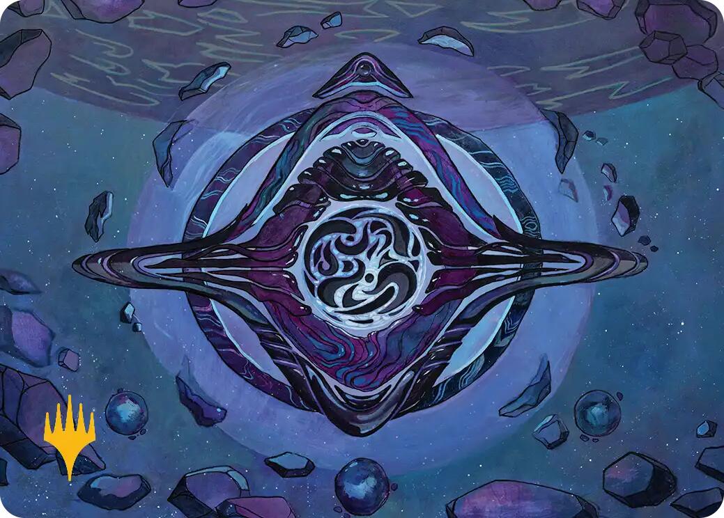 Archenemy's Charm Art Card (Gold-Stamped Planeswalker Symbol) [Edge of Eternities Art Series] - Magic: The Gathering - Card Brawlers | Quebec | Canada |