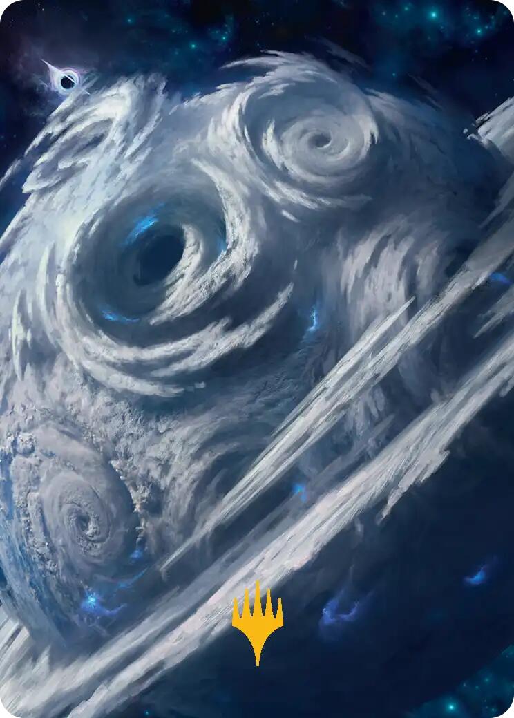 Uthros, Titanic Godcore Art Card (Gold-Stamped Planeswalker Symbol) [Edge of Eternities Art Series] - Magic: The Gathering - Card Brawlers | Quebec | Canada |