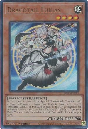 Dracotail Lukias [JUSH-EN001] Ultra Rare - Yu-Gi-Oh! - Card Brawlers | Quebec | Canada |