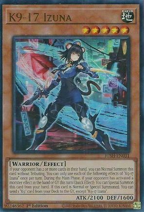 K9-17 Izuna [JUSH-EN031] Ultra Rare - Yu-Gi-Oh! - Card Brawlers | Quebec | Canada |