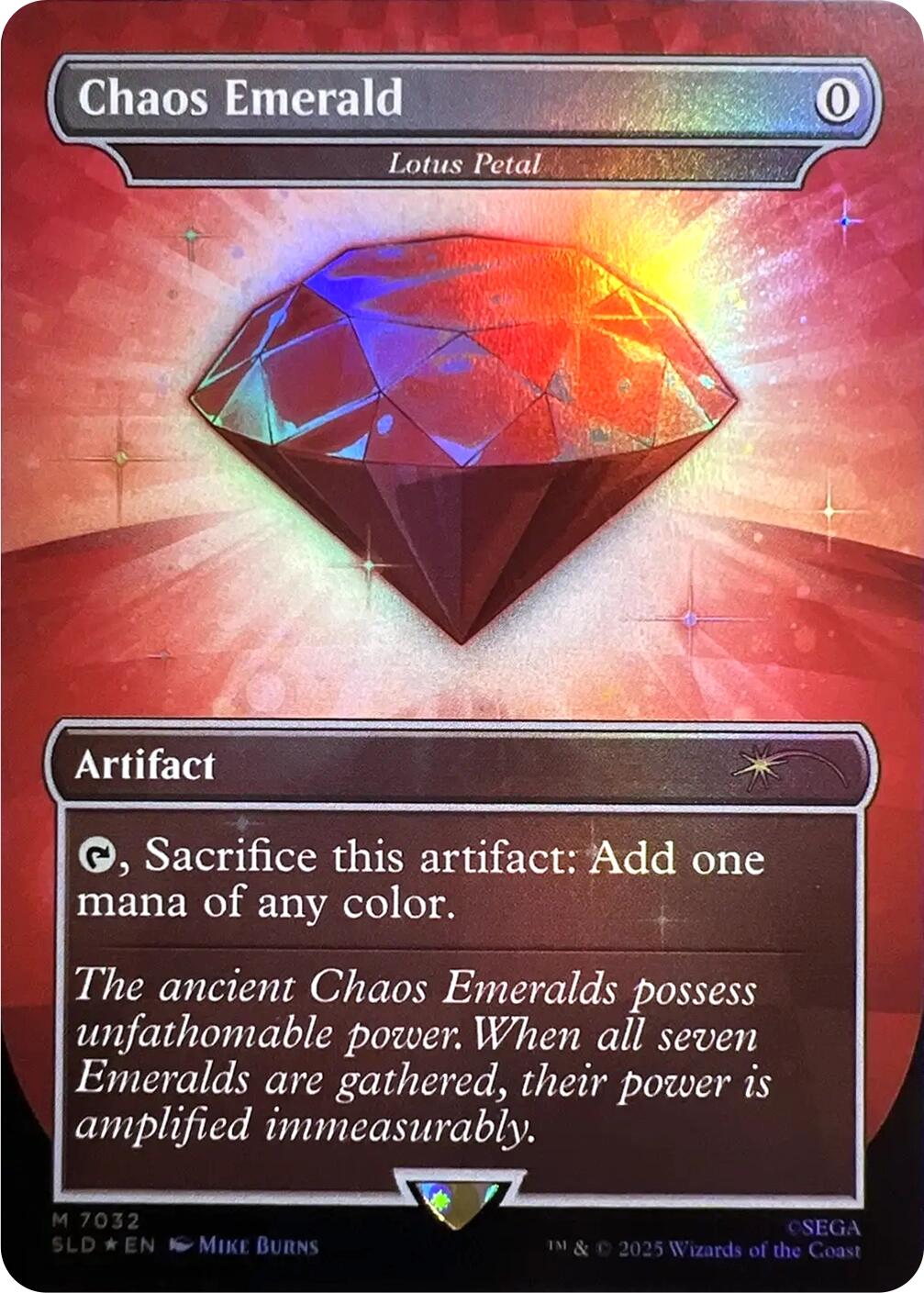 Chaos Emerald - Lotus Petal (7032) [Secret Lair Drop Series] - Magic: The Gathering - Card Brawlers | Quebec | Canada |