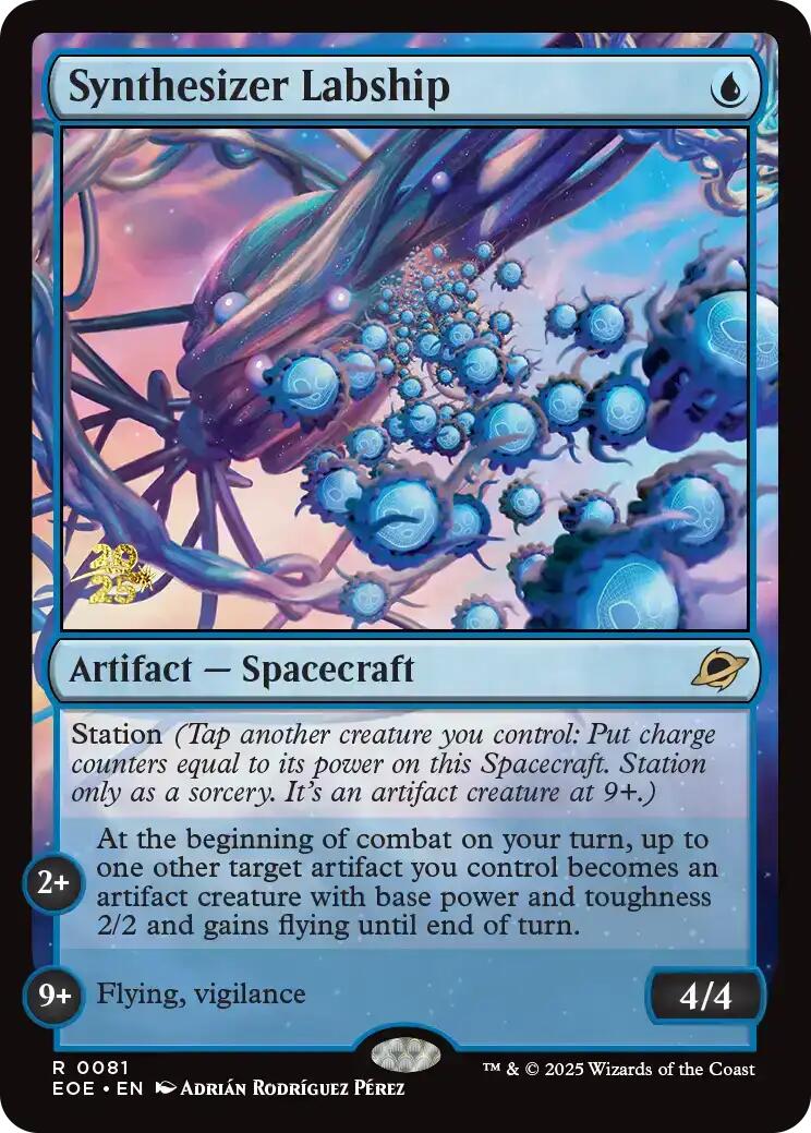 Synthesizer Labship [Edge of Eternities Prerelease Promos] - Magic: The Gathering - Card Brawlers | Quebec | Canada |