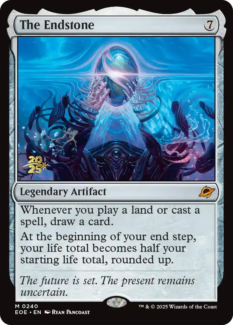The Endstone [Edge of Eternities Prerelease Promos] - Magic: The Gathering - Card Brawlers | Quebec | Canada |