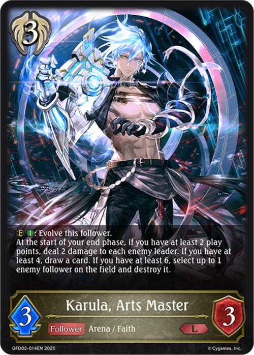 Karula, Arts Master (GFD02-014EN) [Treacherous Ambitions] - Bushiroad - Card Brawlers | Quebec | Canada |