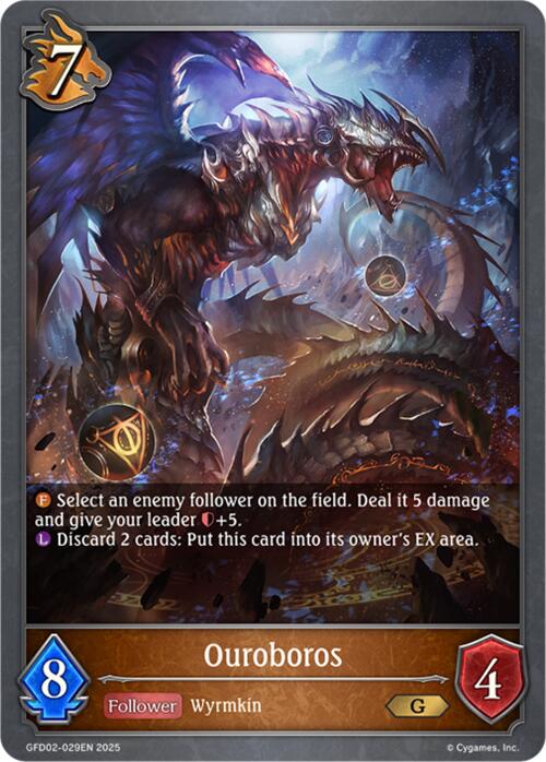 Ouroboros (GFD02-029EN) [Treacherous Ambitions] - Bushiroad - Card Brawlers | Quebec | Canada |