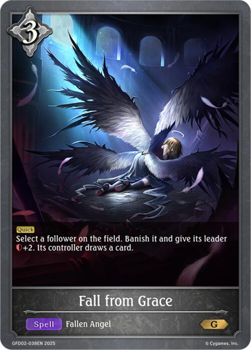 Fall from Grace (GFD02-038EN) [Treacherous Ambitions] - Bushiroad - Card Brawlers | Quebec | Canada |