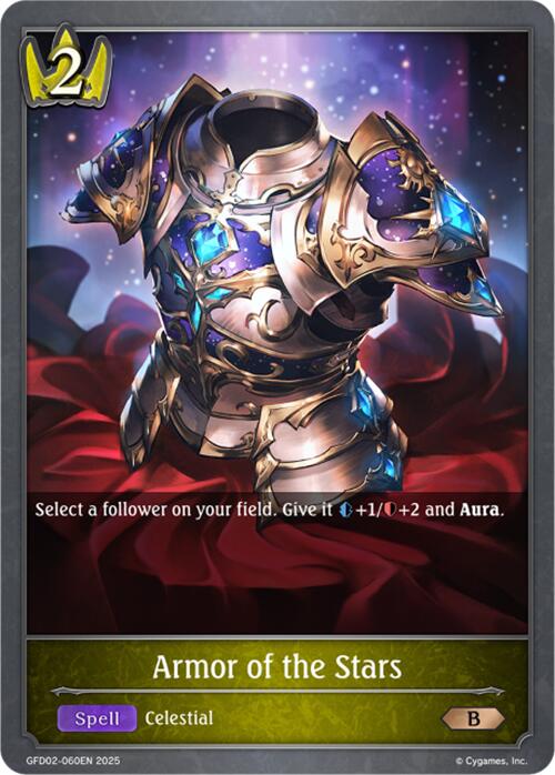 Armor of the Stars (GFD02-060EN) [Treacherous Ambitions] - Bushiroad - Card Brawlers | Quebec | Canada |