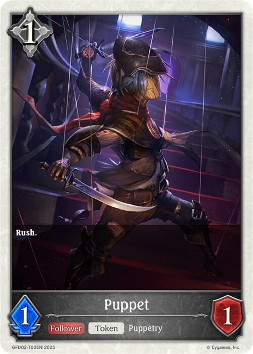 Puppet (GFD02-T03EN) [Treacherous Ambitions] - Bushiroad - Card Brawlers | Quebec | Canada |