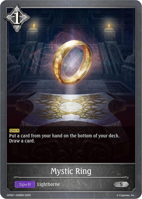 Mystic Ring (GFD01-058EN) [Luxheart Legends] - Bushiroad - Card Brawlers | Quebec | Canada |
