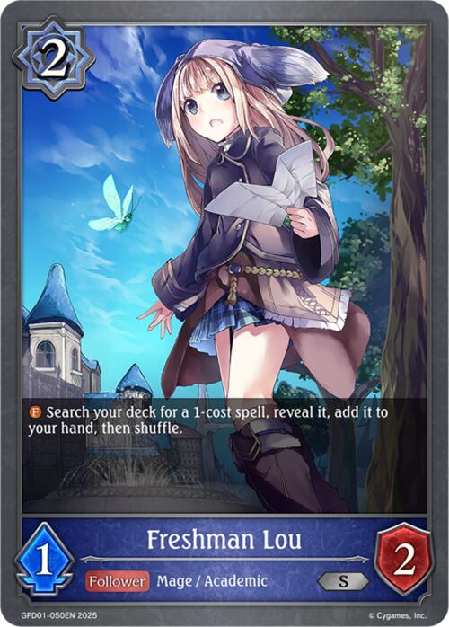 Freshman Lou (GFD01-050EN) [Luxheart Legends] - Bushiroad - Card Brawlers | Quebec | Canada |