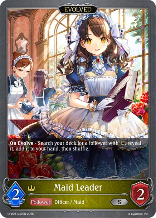 Maid Leader (Evolved) (GFD01-049EN) [Luxheart Legends] - Bushiroad - Card Brawlers | Quebec | Canada |