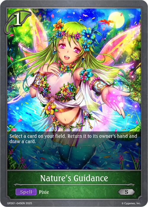Nature's Guidance (GFD01-045EN) [Luxheart Legends] - Bushiroad - Card Brawlers | Quebec | Canada |