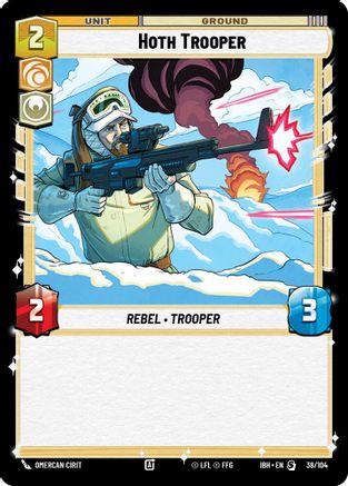 Hoth Trooper (38/104) (38/104) [Intro Battle: Hoth] - Fantasy Flight Games - Card Brawlers | Quebec | Canada |