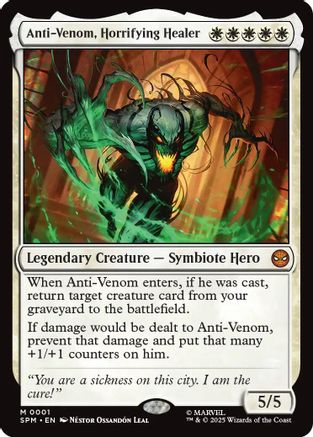 Anti-Venom, Horrifying Healer [Marvel's Spider-Man] - Magic: The Gathering - Card Brawlers | Quebec | Canada |