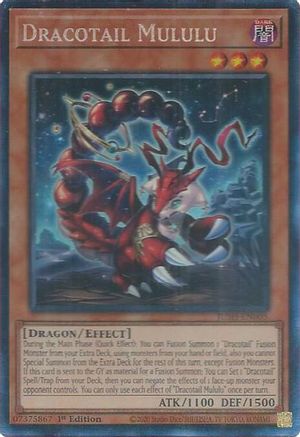 Dracotail Mululu (CR) [JUSH-EN005] Collector's Rare - Yu-Gi-Oh! - Card Brawlers | Quebec | Canada |