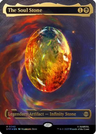 The Soul Stone (Cosmic Foil) [Marvel's Spider-Man] - Magic: The Gathering - Card Brawlers | Quebec | Canada |